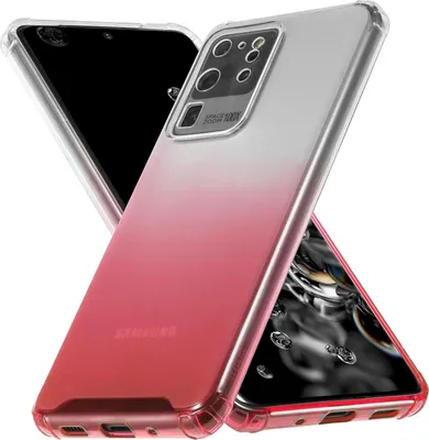 Produktbild von Farbverlauf Hülle für Samsung Galaxy S20 Ultra Schutzhülle Handy Case Kamera Schutz Cover