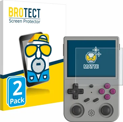 Produktbild von 2x BROTECT Schutzfolie für Anbernic RG353V Displayschutz Displayschutzfolie Folie Matt Entspiegelungsfolie