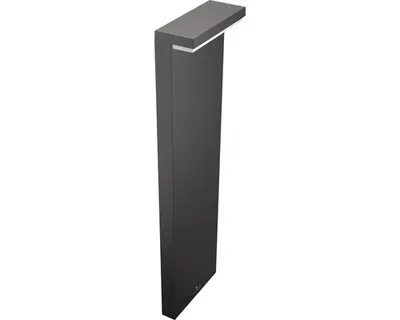Produktbild von Philips myGarden Bustan Wegeleuchte, 9W, Außensockel-/Pfostenbeleuchtung, Anthrazit, Aluminium, Synthetik, IP44, Garten, Terrasse, II