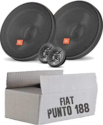 Produktbild von Lautsprecher Boxen JBL 16,5cm System Auto Einbausatz - Einbauset passend für Fiat Punto 2 188 Front - justSOUND