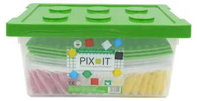 Productafbeelding van Pix-it Box 6, educatief speelset, 1080 onderdelen - Pix-it, geschikt voor kinderen vanaf 4 jaar
