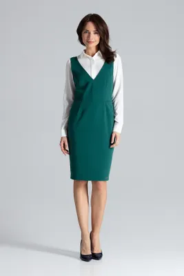 Produktbild von Lenitif Midikleid für Frauen Toai grün XL