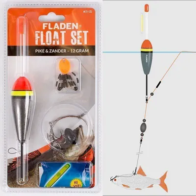 Produktbild von Fladen Pike/Zander Float Set 12g