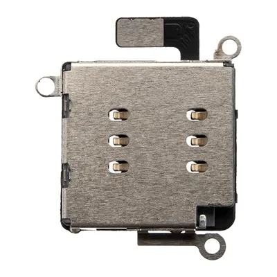 Produktbild von Clappio, Ersatz-SIM-Kartenleser für iPhone 11, Schwarz