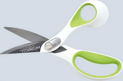 Produktbild von Westcott Schere Carbo Titanium 21,4 cm, Rechtshänder, rostfrei, Klingen mit H...