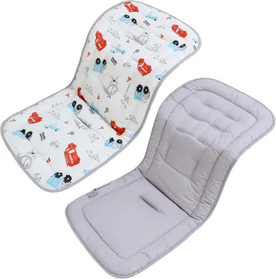 Obrázek produktu pro Polštář do kočárku, rozměry 78x34 cm, 100% bavlna, oboustranný, určený do kočárků