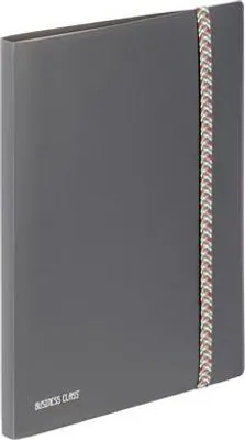 Produktbild von Katalogbuch "Business Class", grau, 30 Hüllen, A4, VIQUEL 099831-04