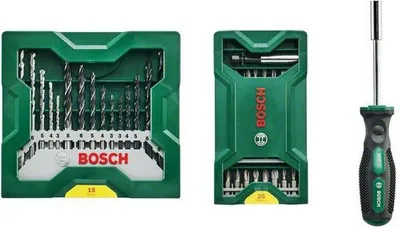 Produktbild von Bit-Set mit Schraubendreher, 41-teilig, Mini X-Lin BOSCH 2607017655