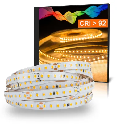Produktbild von LED Strip ATLA Warmweiß (2700K) 48W 5 Meter 24V IP20 CRI 92