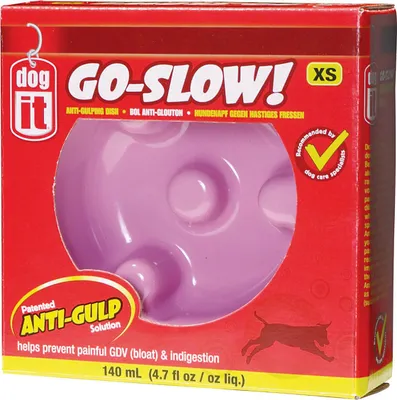 Produktbild von DOGIT Go-Slow Anti-Schling-Napf Rosa 140 ml