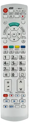 Produktbild von Ersatz Fernbedienung für Panasonic TV / TX-L37DT35 / TX-L37DT35E / TX-L37E Fernseher Remote Control