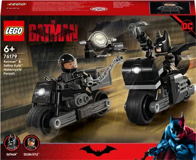 Zdjęcie produktu dla LEGO Marvel Super Heroes Motocyklowy pościg Batmana™ i Seliny Kyle™, Zestaw do budowania, 6 lat(a), Plastik, 149 szt., 170 g
