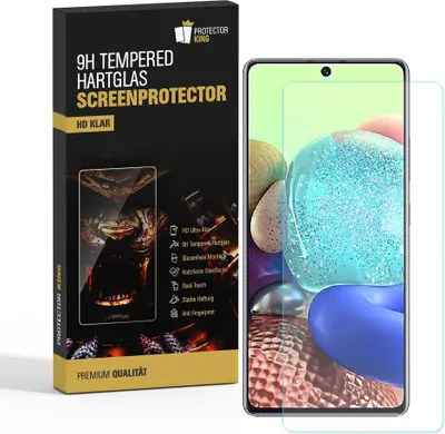 Produktbild von 6x 9H Hartglas für Samsung Galaxy A71 Panzerfolie Displayschutz Schutzglas KLAR Panzerglas Schutzfolie