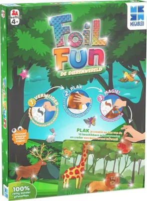 Image de MEGABLEU Foil Fun, Set créatif pour enfants, 4 ans, Multicolore