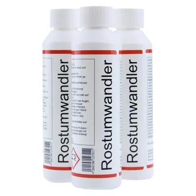 Image de Wagner Rostfix 3x250 ml. Concentré - Convertisseur de rouille Dissolvant de rouille phosphatant Dérouillant