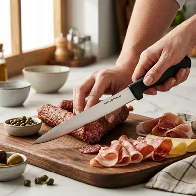 Obrázok produktu pre Nôž na klobásy, dĺžka čepele 20 cm