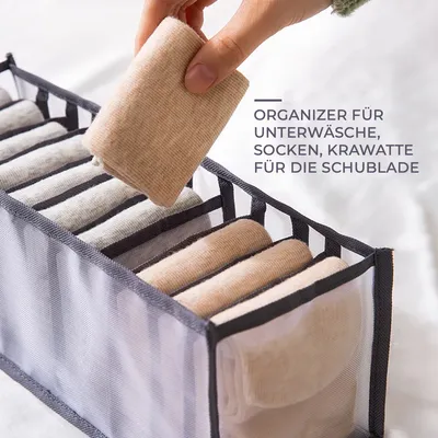 Produktbild von Universal-Kleiderschrank Organizer Schubladen Socken Unterwäsche Krawatten