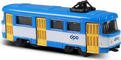 Obrázek produktu pro RAPPA Tramvaj kovová mini DPO Ostrava 8.5 cm