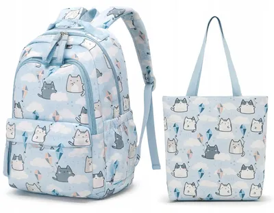 Produktbild von K&M D079 Schulranzen-Taschen-Set 2-in-1 für Mädchen