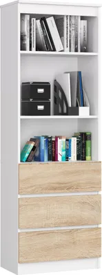 Produktbild von Standregal Laminatplatte | Bücherregal | 180 x 60 x 30 cm, Selbstmontage