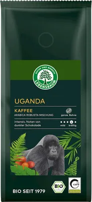 KAWA ZIARNISTA ARABICA/ROBUSTA UGANDA BIO 250 g - LEBENSBAUM