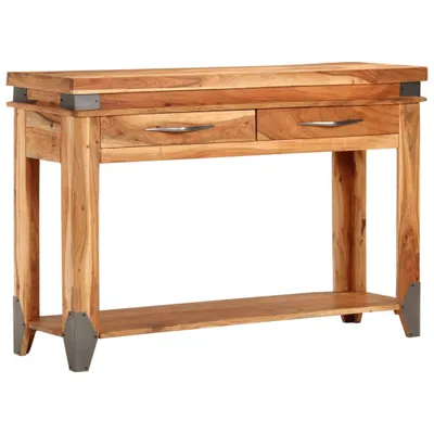 Produktbild von Konsolentisch 110x34x74 cm Massivholz Akazie