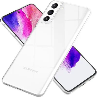 Image de Coque NALIA « GLAZE » pour Samsung Galaxy S21 FE - Coque de protection en TPU transparent, anti-jaunissement, fine et légère - Coque de téléphone portable transparente