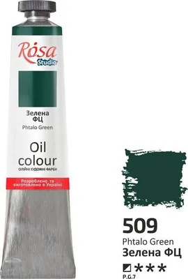 Produktbild von Ölfarbe Phthalo Green 509, 45 ml – Rosa