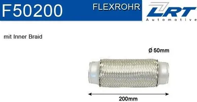 Produktbild von LRT F50200 Flexrohr Abgasanlage Auspuffrohr für OPEL VECTRA B (36) VECTRA B Caravan (31) VECTRA B CC (38)