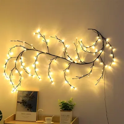 Produktbild von Dekolicht Dekorative Lichter,Zweige,Reben,144 LED -Lampenperlen, 2,5M, 3000K