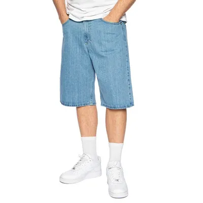 Obrázek produktu pro Pánské kraťasy Mass Denim Shorts Jeans Slang baggy fit light blue - W 30