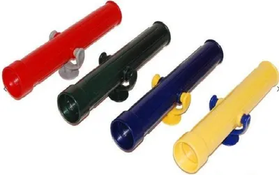 Immagine prodotto di Wippchen-Shop Telescopio per bambini Tubo telescopico per parco giochi Accessori per torre gioco Casa sull'albero Giallo