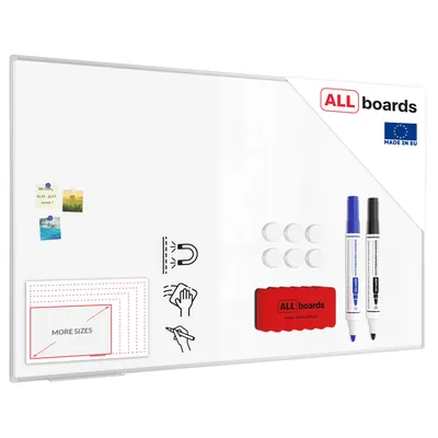 Produktbild von Magnetisches Whiteboard - PREMIUM EXPO Alurahmen 200x120cm