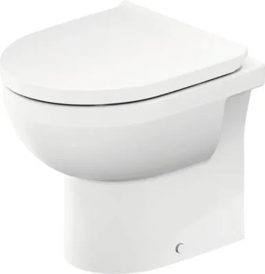 Obrázok produktu pre Stojace WC set DURAVIT DuraStyle otvorený splachovací kruh biela vč. WC dosky 41840900