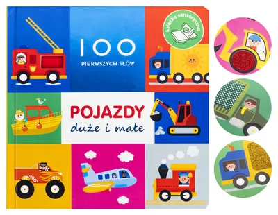 Immagine prodotto di 100 pierwszych slow Pojazdy duze i male