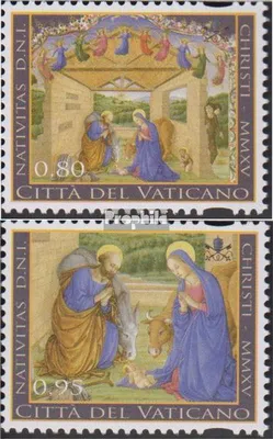 Produktbild von Briefmarken Vatikanstadt 2015 Mi 1855-1856 (kompl.Ausg.) postfrisch Weihnachten
