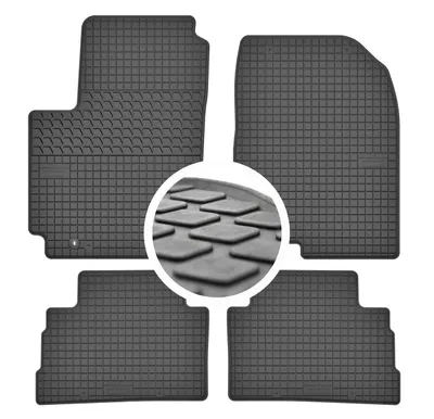 Image de Tapis de sol en caoutchouc pour Hyundai Kona
