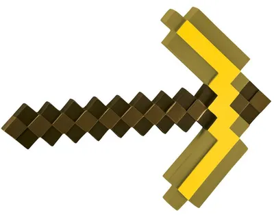 Produktbild von Minecraft Spitzhacke Gold, 50 cm