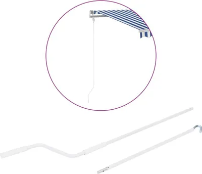 Image de vidaXL Manivelle de rechange pour store de 150 cm
