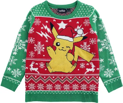 Produktbild von Pokémon Sweatshirt Uni Kids - Pikachu - Pika! Pika! multicolor 110/116