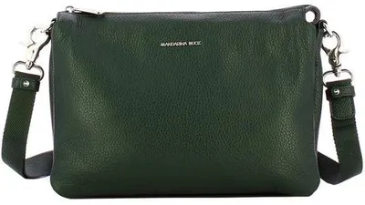 Image de Sac crossover en cuir pour femme, noir