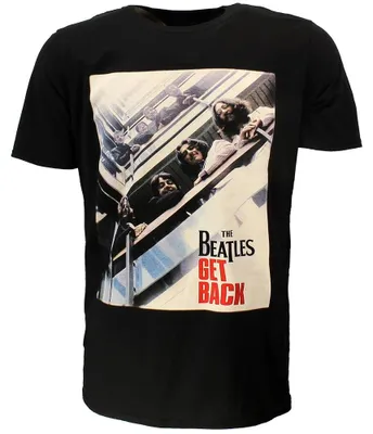 Zdjęcie produktu dla Oficjalna koszulka zespołu The Beatles „Get Back” – oficjalny gadżet – rozmiar XL