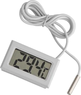 Zdjęcie produktu dla Cyfrowy miernik temperatury z wyświetlaczem Mini LED Czujnik temperatury Cyfrowy termometr LCD