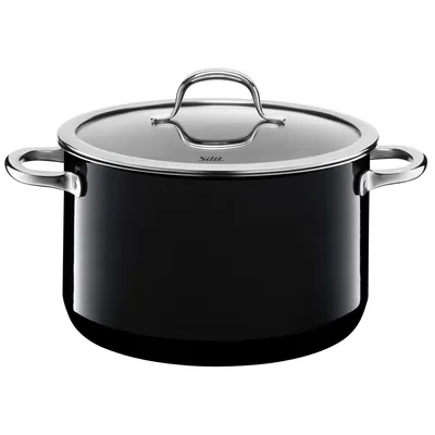 Produktbild von Silit Fleischtopf m.D.24cm Passion Black 2102297154