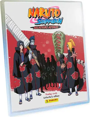 Produktbild von Naruto Shippuden Karten - Akatsuki Attack Trading Cards (2024) - Sammelkarten - 1 Sammelmappe