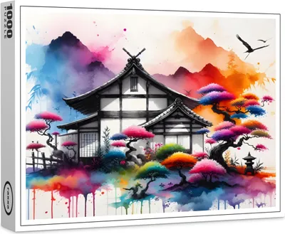 Produktbild von raxxa Premium-Puzzle "Asiens Reichtum #3", 1000 Teile