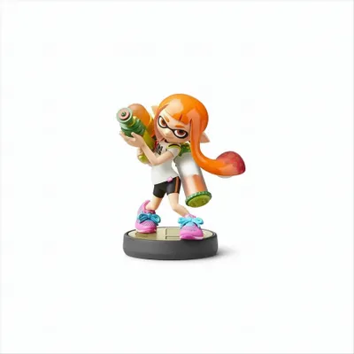 Zdjęcie produktu dla Nintendo Inkling No.64 amiibo, Wielobarwny, 42 g, 129 mm, 92 mm, 190 mm, 102 g