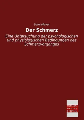 Produktbild von Der Schmerz