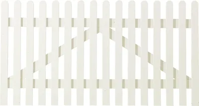 Produktbild von Plus Vorgartentor Retro 150 x 80 cm weiß