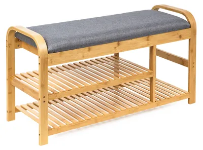 Zdjęcie produktu dla Regał na buty G21 90 x 33 x 50 cm, bambus